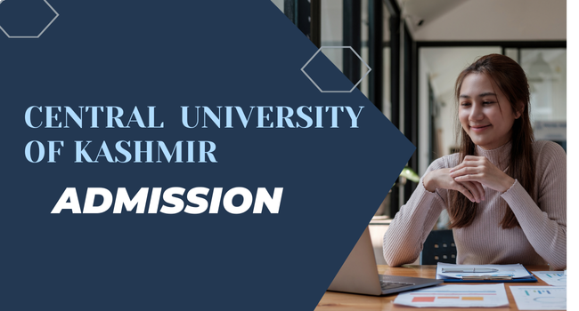 Central University of Kashmir Admission