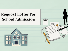 Request Letter for School Admission