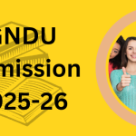 GNDU Admission 2025-26