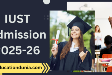 IUST Admission 2025-26