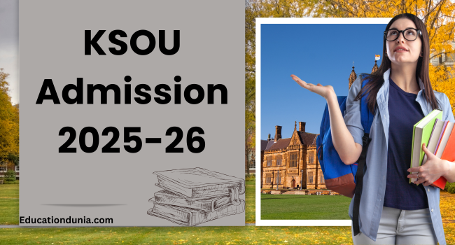 KSOU Admission 2025-26