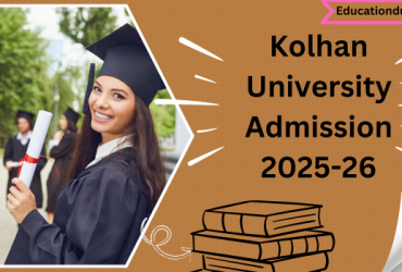 Kolhan University Admission 2025-26