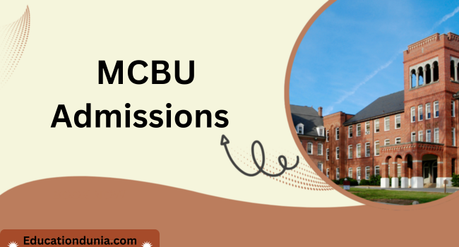 MCBU Admission