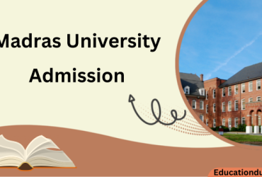 Madras University Admission