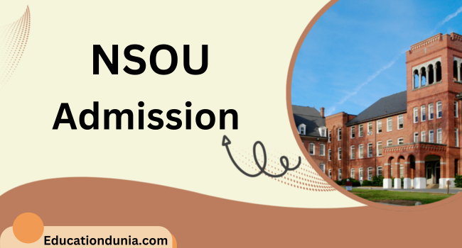 NSOU Admission