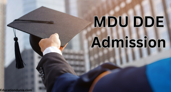 MDU DDE Admission