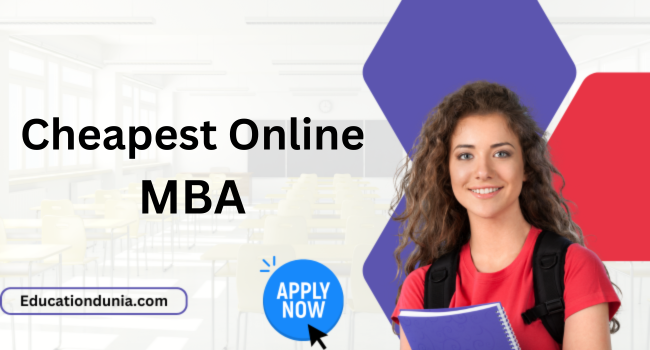 Cheapest Online MBA