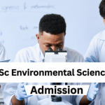 BSc Environmental Science Admission