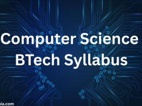 Computer Science BTech Syllabus