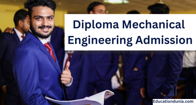 Diploma Mechanical Engineering Admission