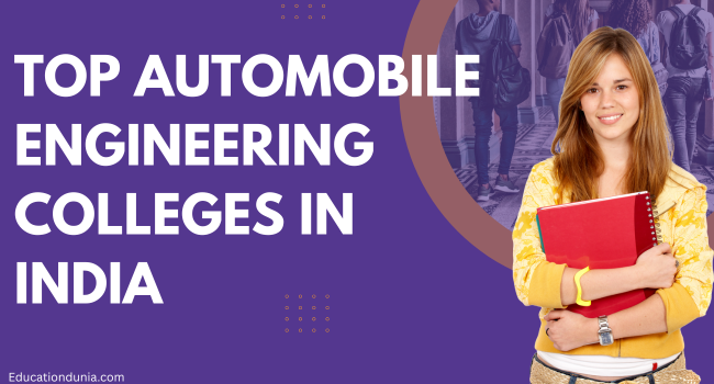 Top Automobile Engineering Colleges in India